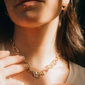 Queenpin Clip Necklace | 16"