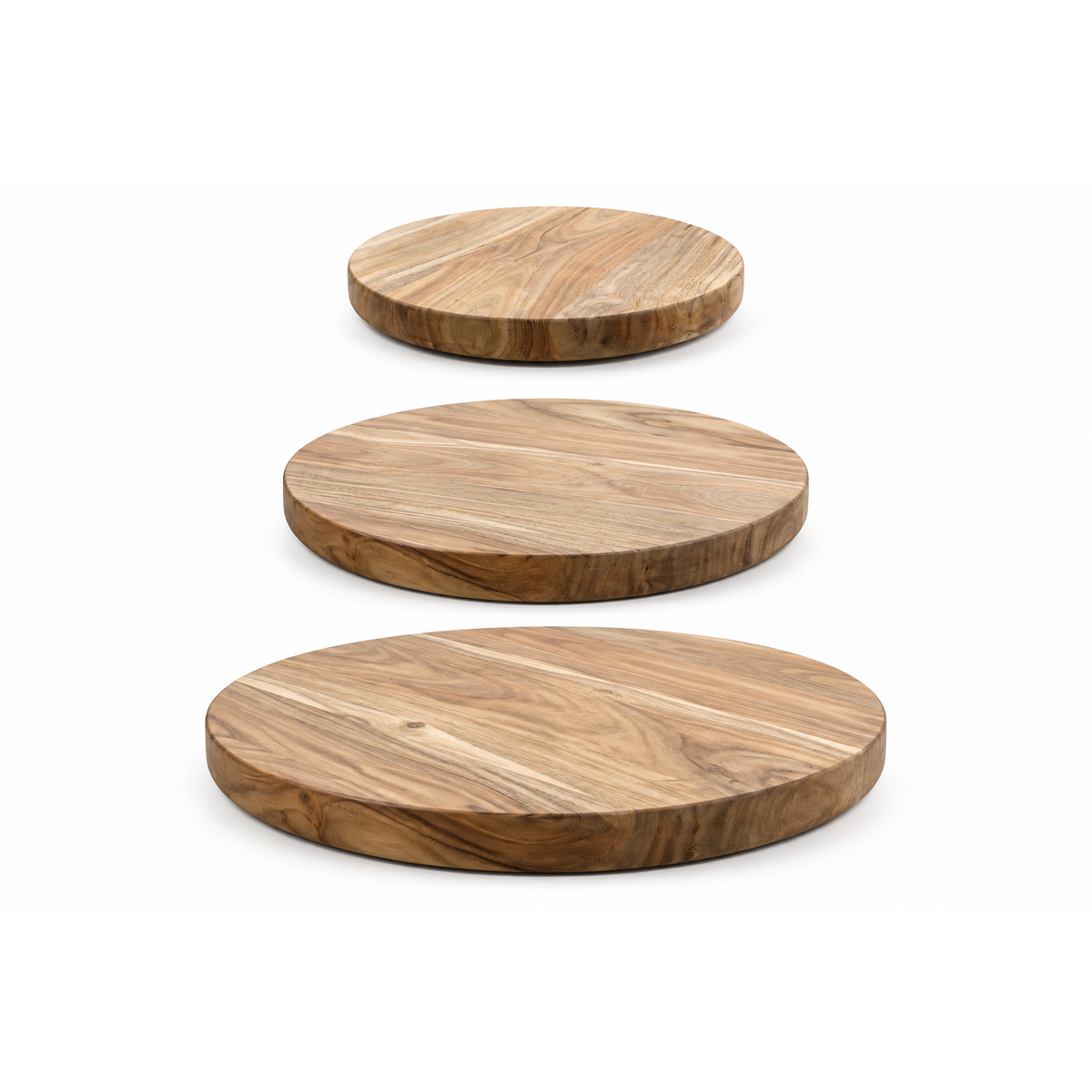 Acacia Wood Lazy Susan