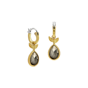 Wildkeeper Pyrite Drop Earrings