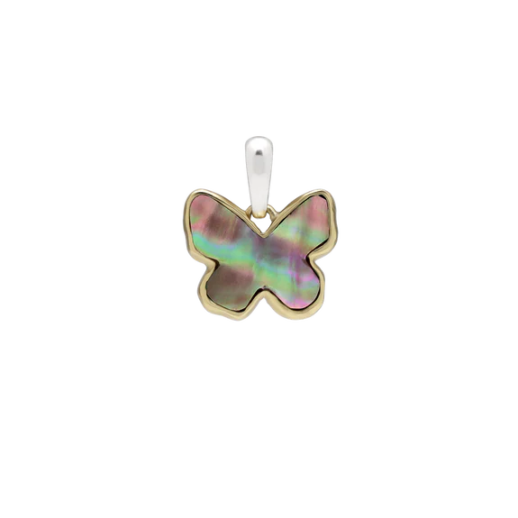 Breakfree Butterfly Pendant | Pink Abalone