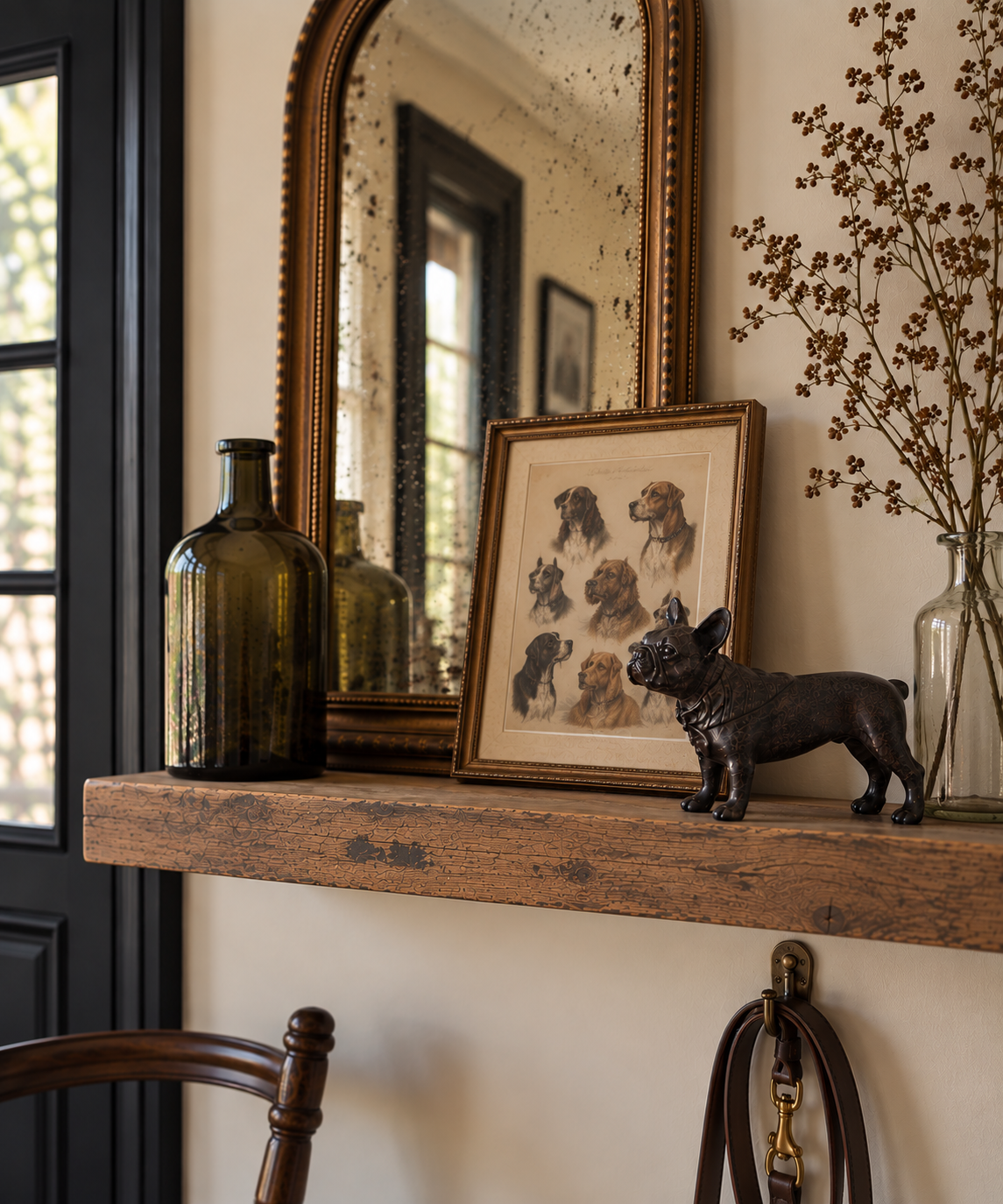 French Bulldog Decorative Figurine