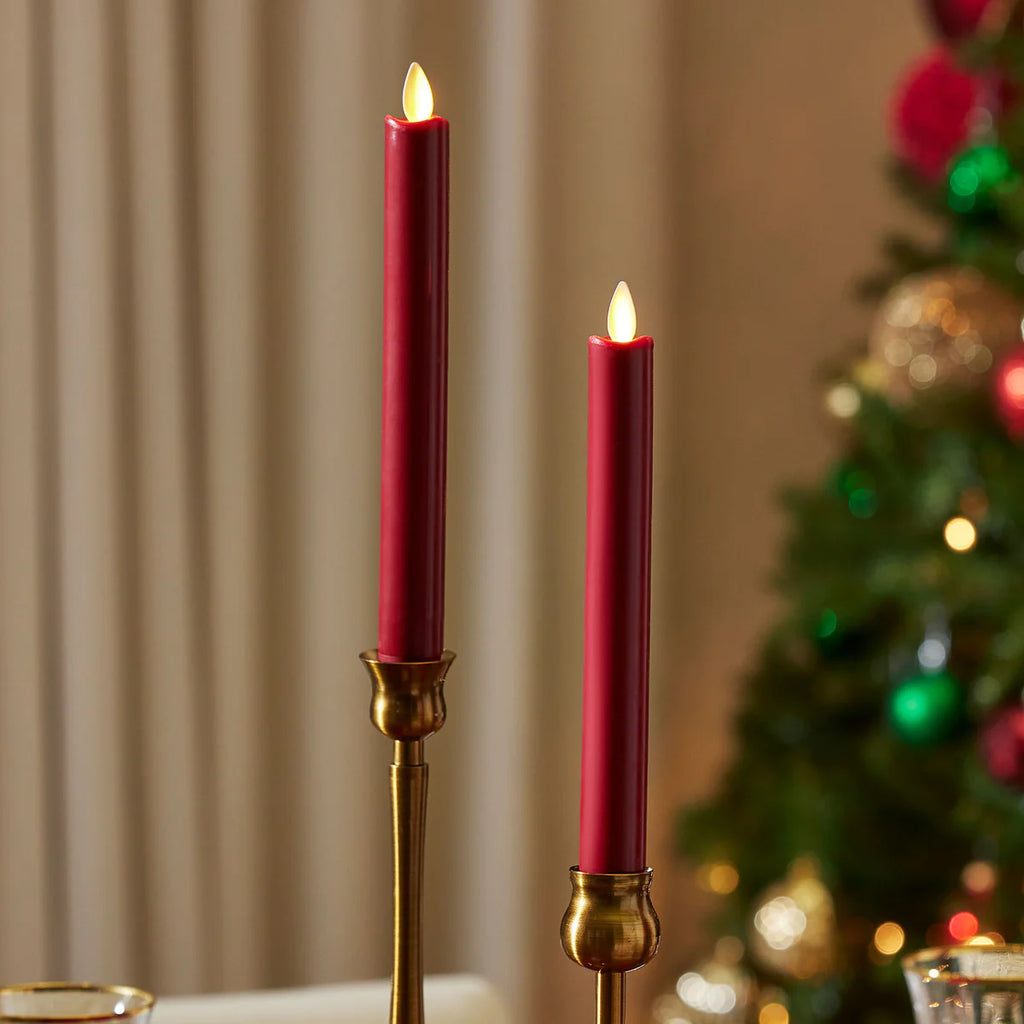 Luminara 2-Pack Indoor Taper Candles