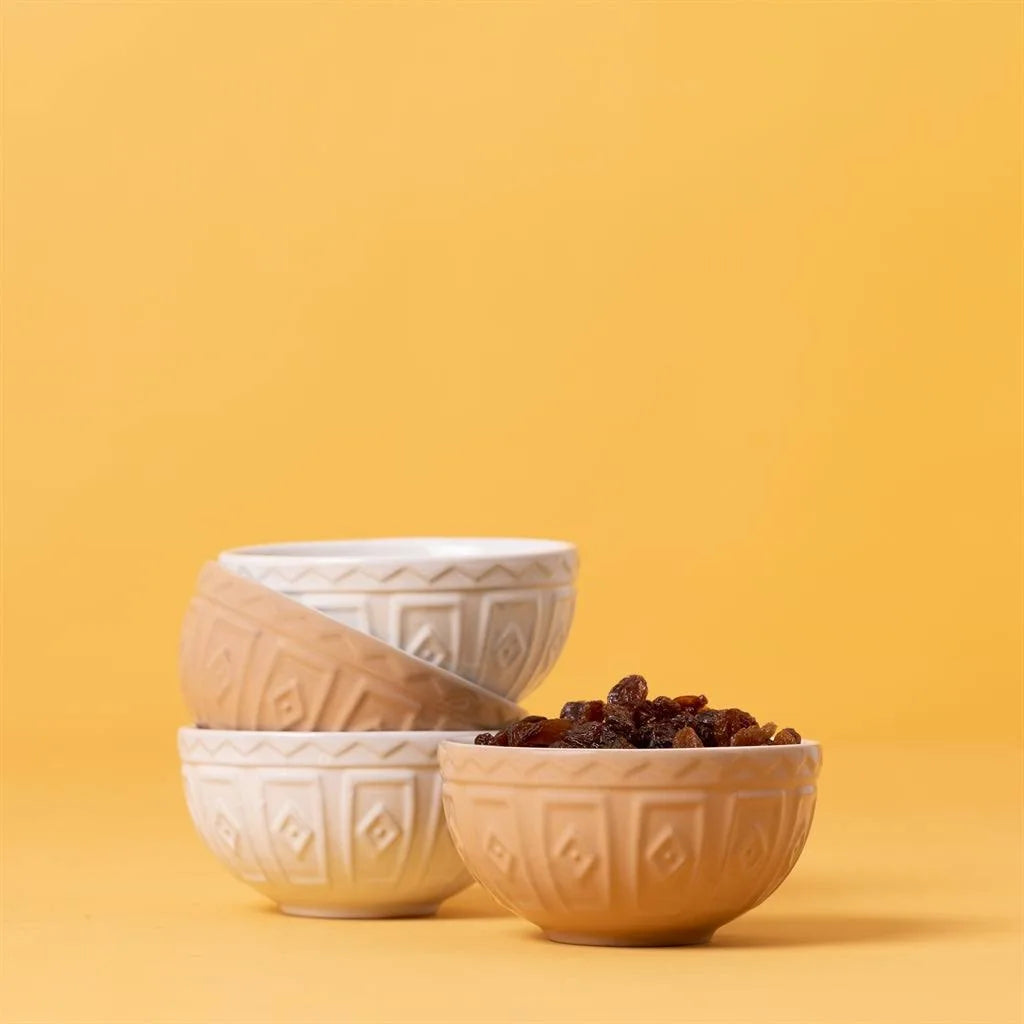 Mason Cash | S/4 Prep Bowls | Cane & Cream