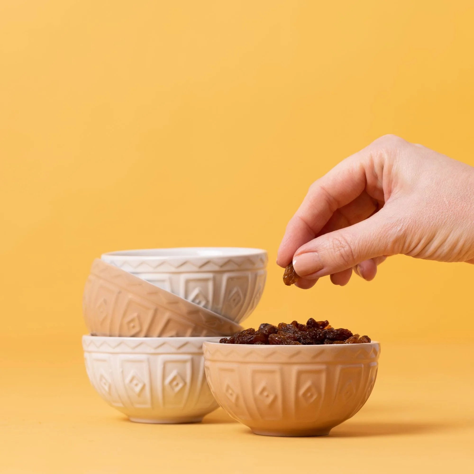 Mason Cash | S/4 Prep Bowls | Cane & Cream