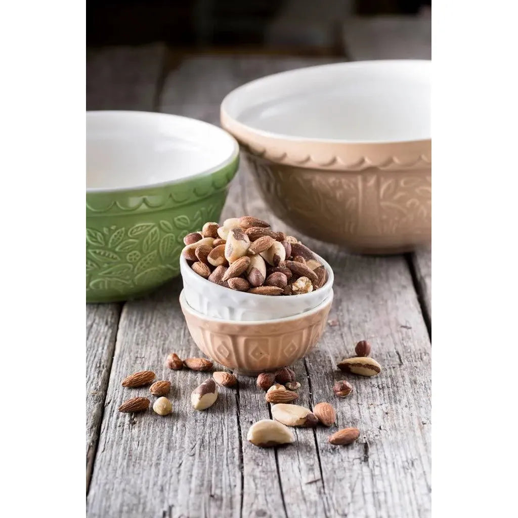 Mason Cash | S/4 Prep Bowls | Cane & Cream