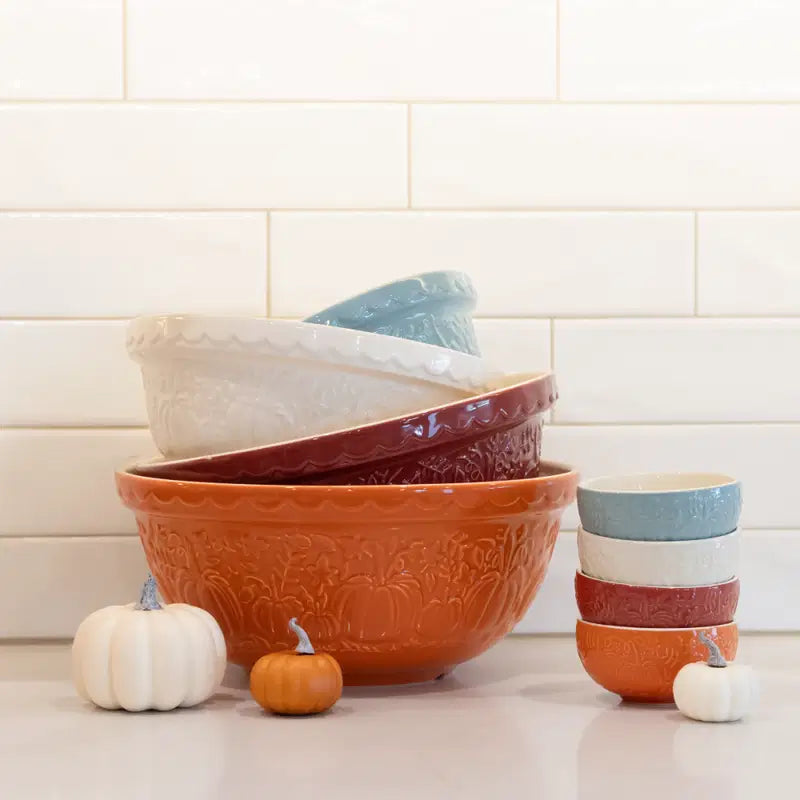 Mason Cash S/4 Pumpkin Patch Prep Bowls