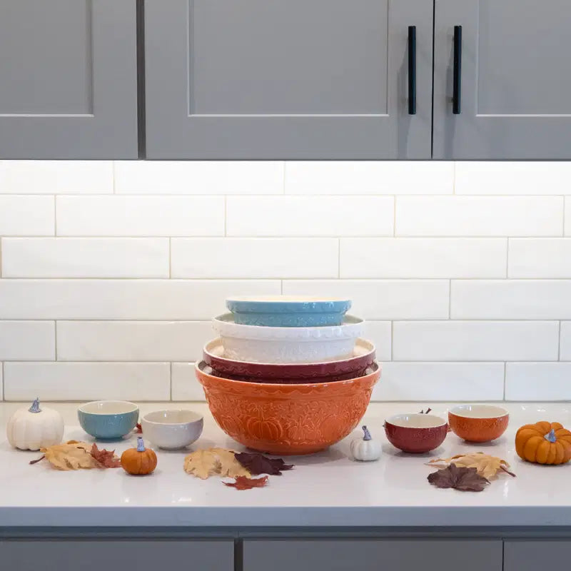 Mason Cash S/4 Pumpkin Patch Prep Bowls