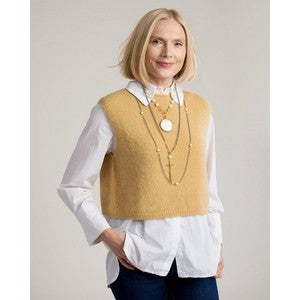 Christina Sleeveless Knit Pullover