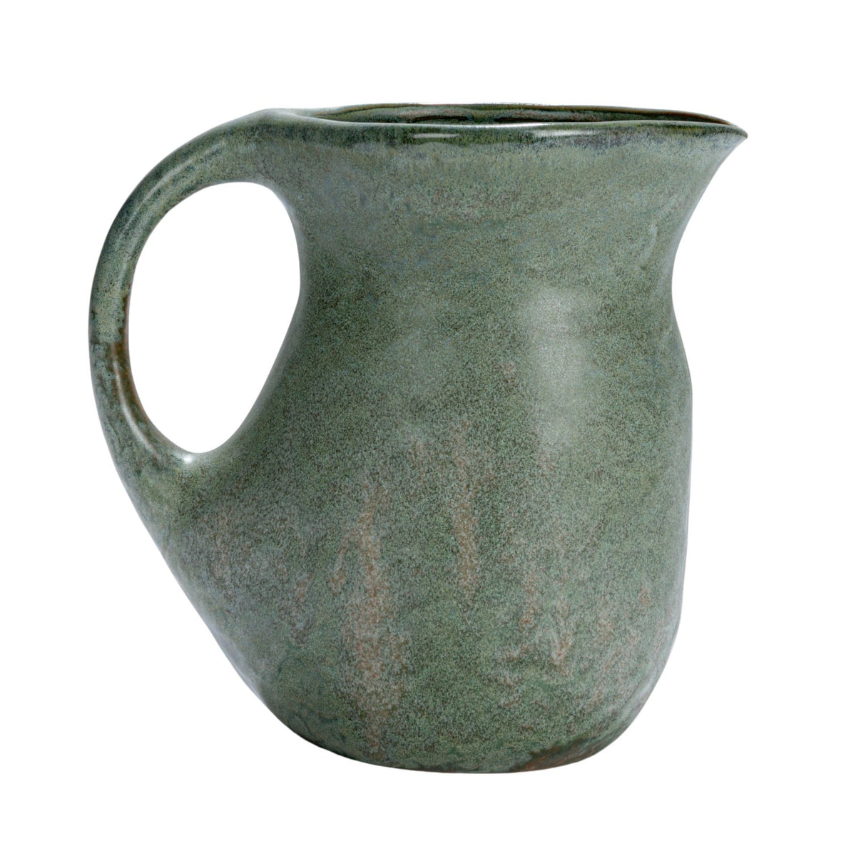 Stoneware Pitcher | Moss Green