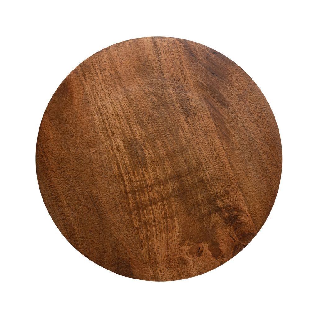 Mismatched Turned Leg Side Table | Walnut