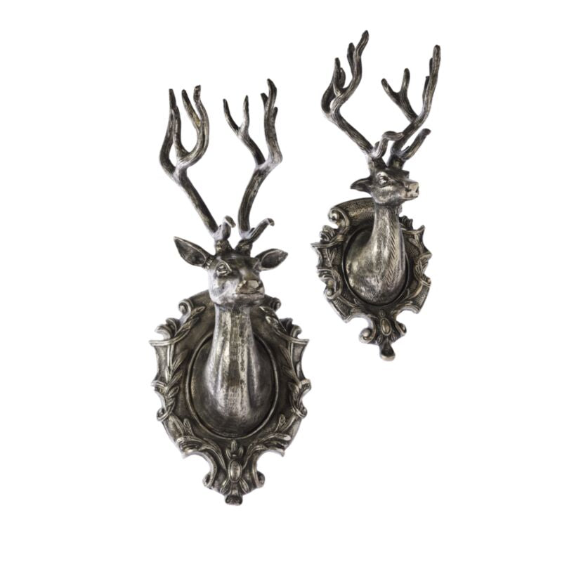 Silver Stag Wall Mount