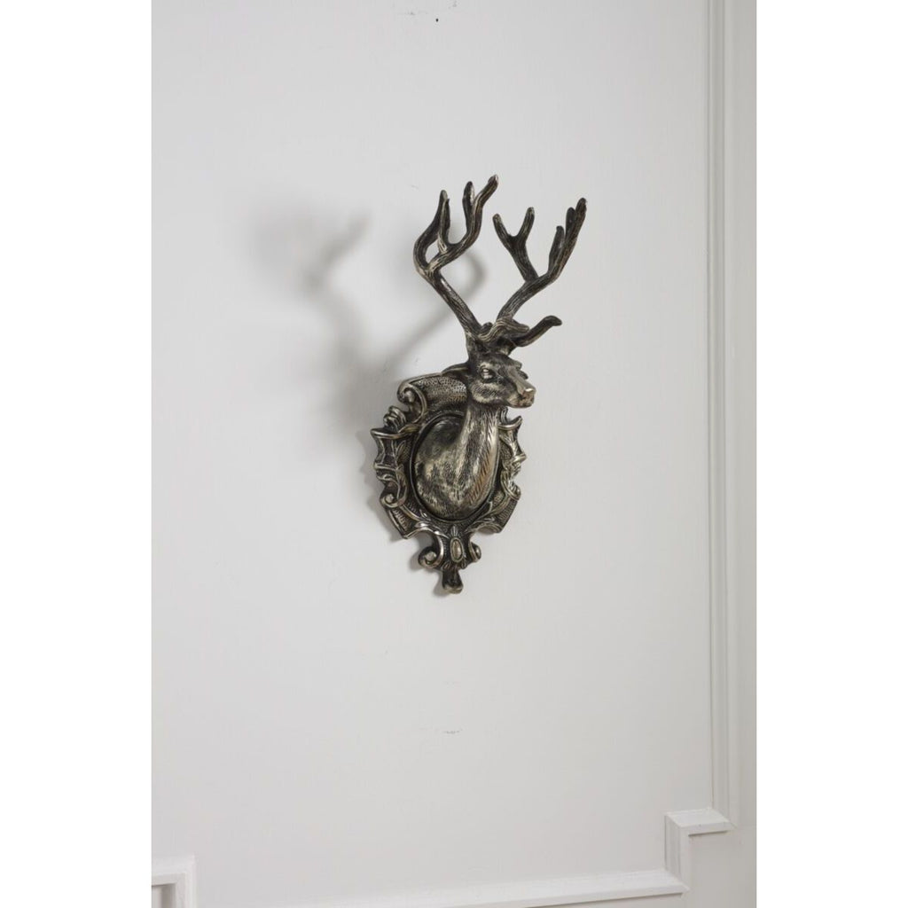 Silver Stag Wall Mount