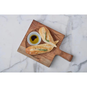 French Cutting Board Bowl w/ Mezzaluna | Small