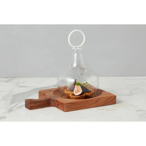 French Cutting Board Bowl w/ Mezzaluna | Small