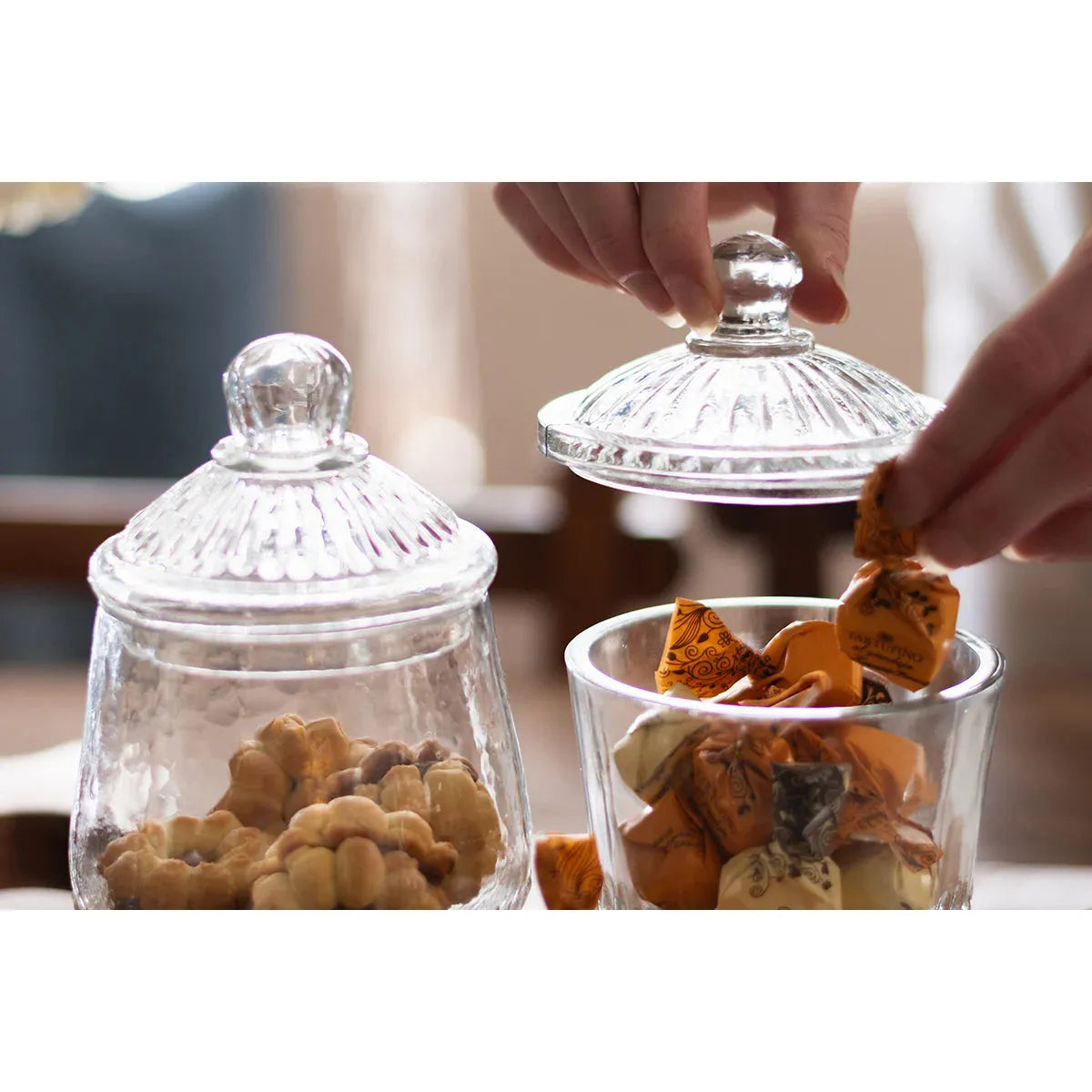 Bistro Glass Bon Bon Jar