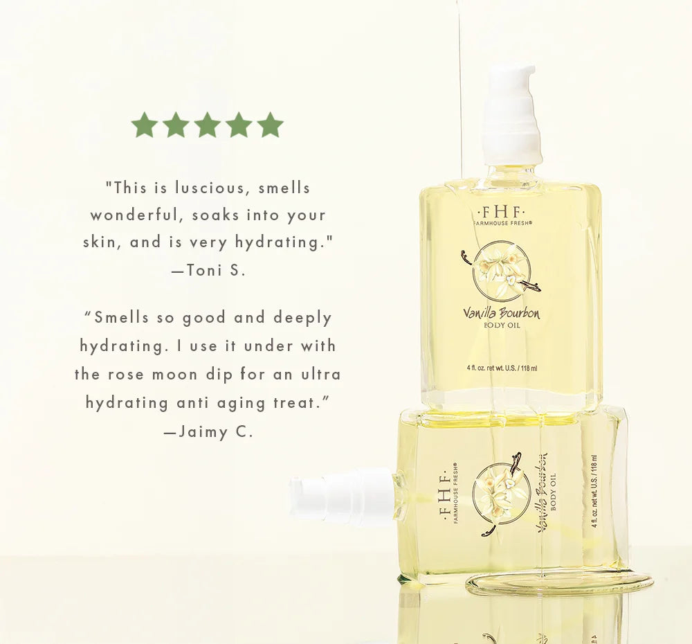 Vanilla Bourbon Body Oil