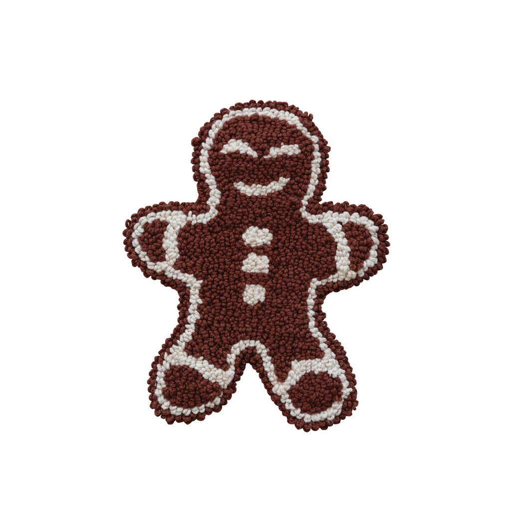 Tufted Gingerbread Pot Holder