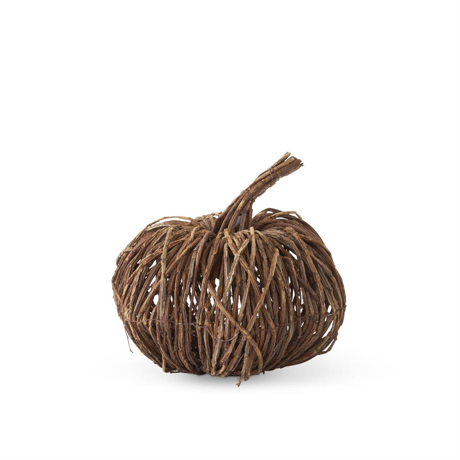 Handcrafted Woven Vine Pumpkin
