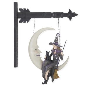 Crescent Moon w/Sitting Witch & Black Cat Arrow Replacement