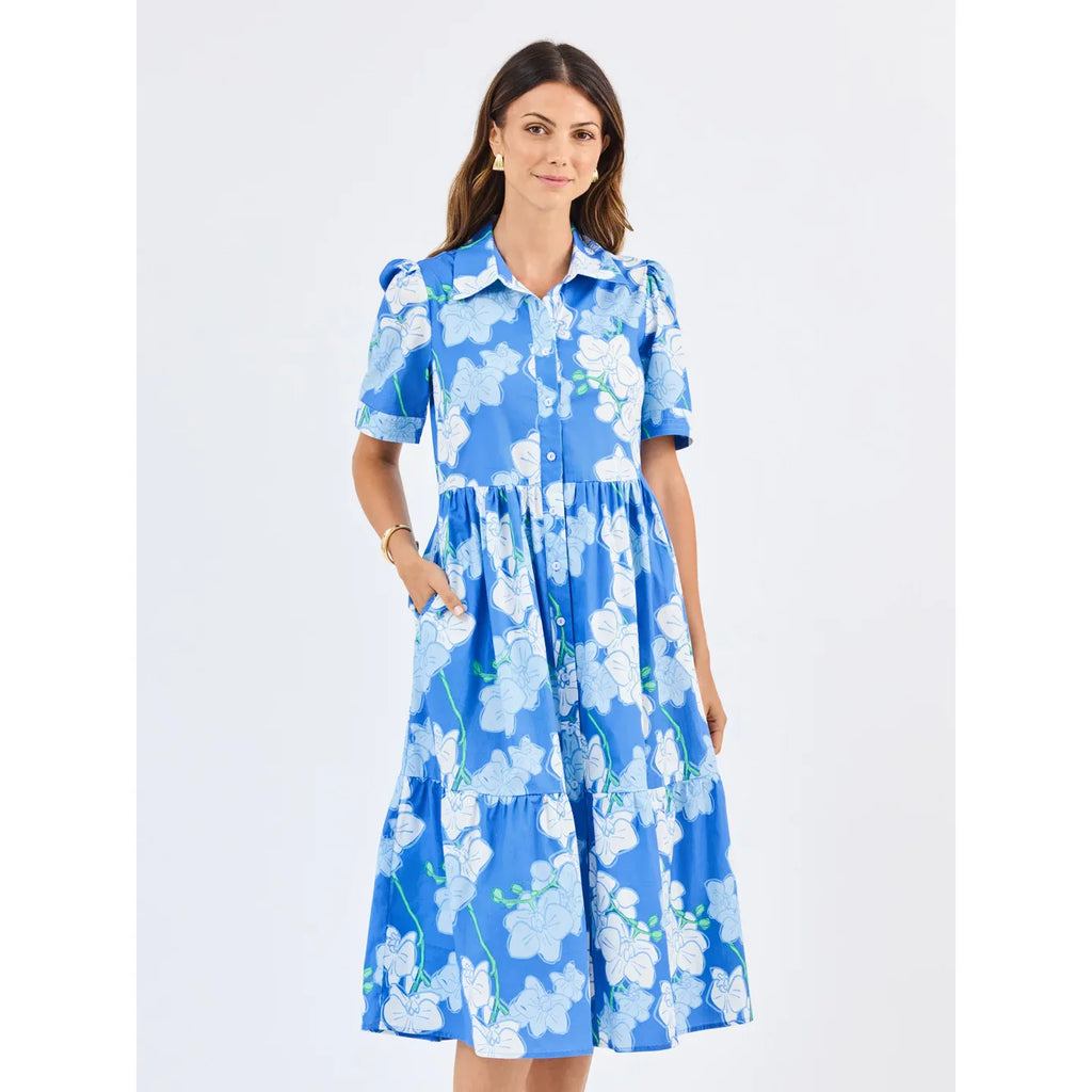 Jema Dress | Orchid Revere Blue