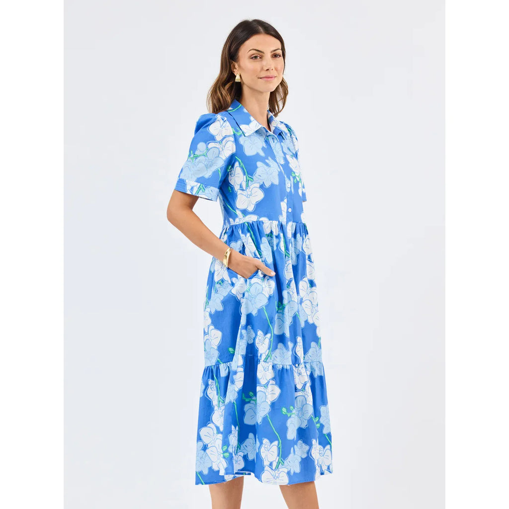 Jema Dress | Orchid Revere Blue