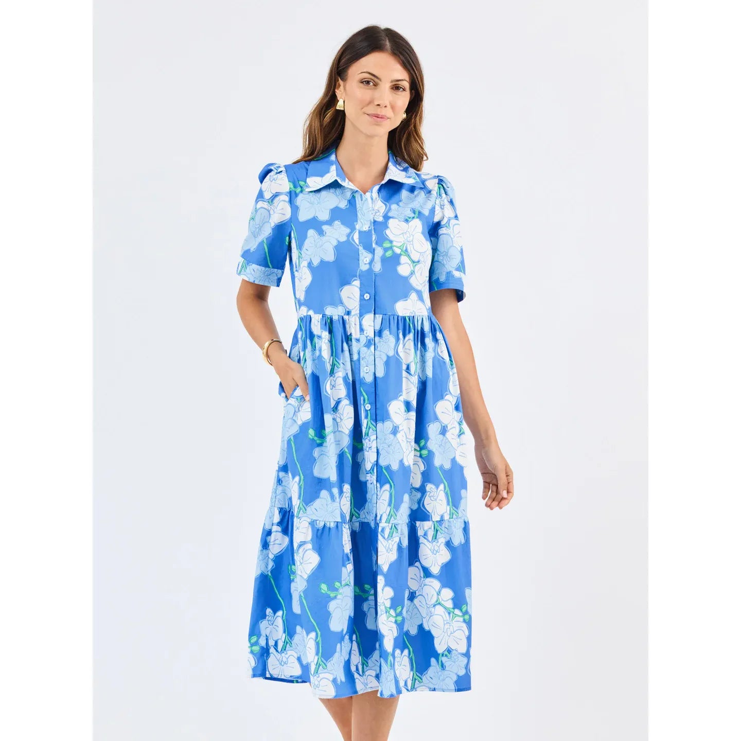 Jema Dress | Orchid Revere Blue