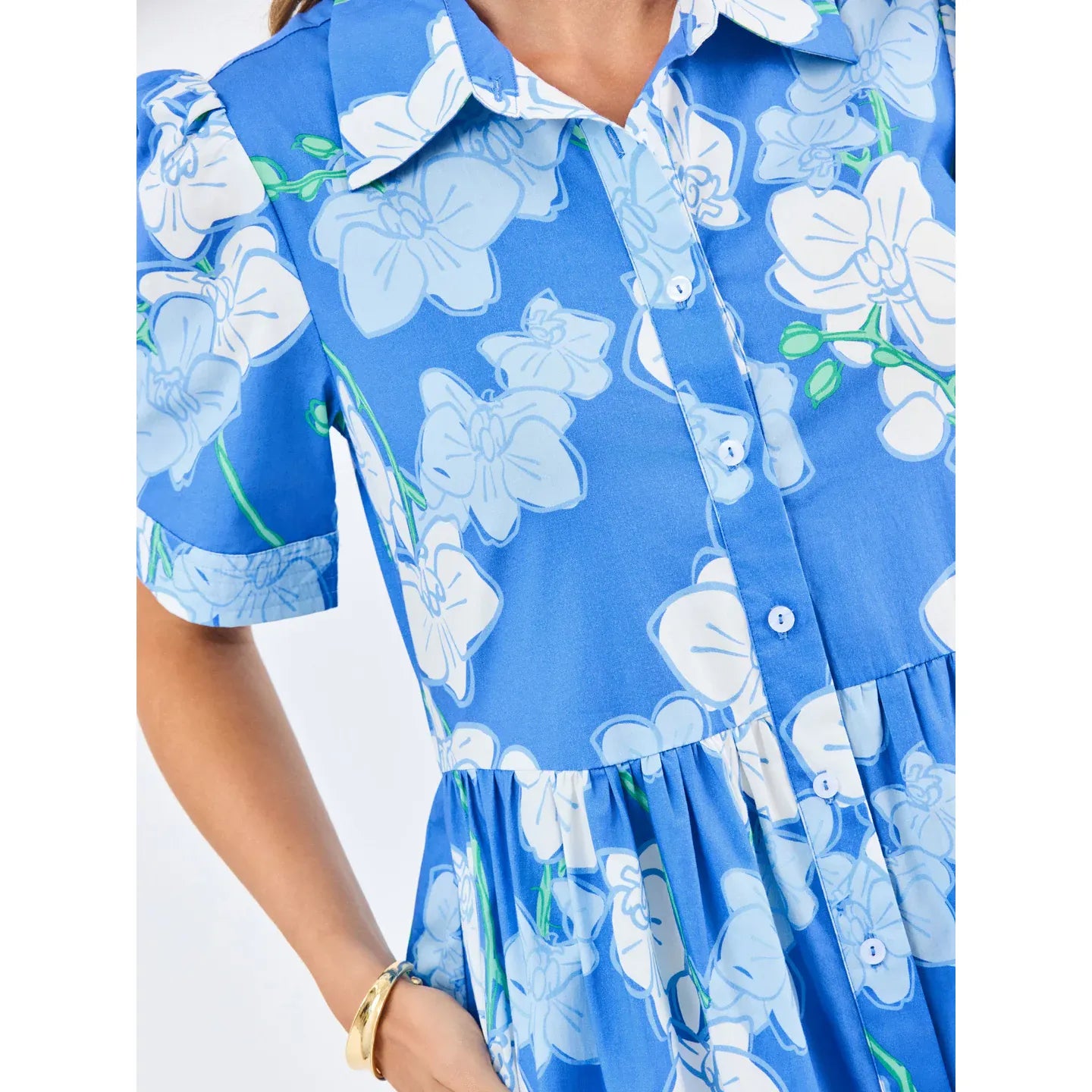 Jema Dress | Orchid Revere Blue