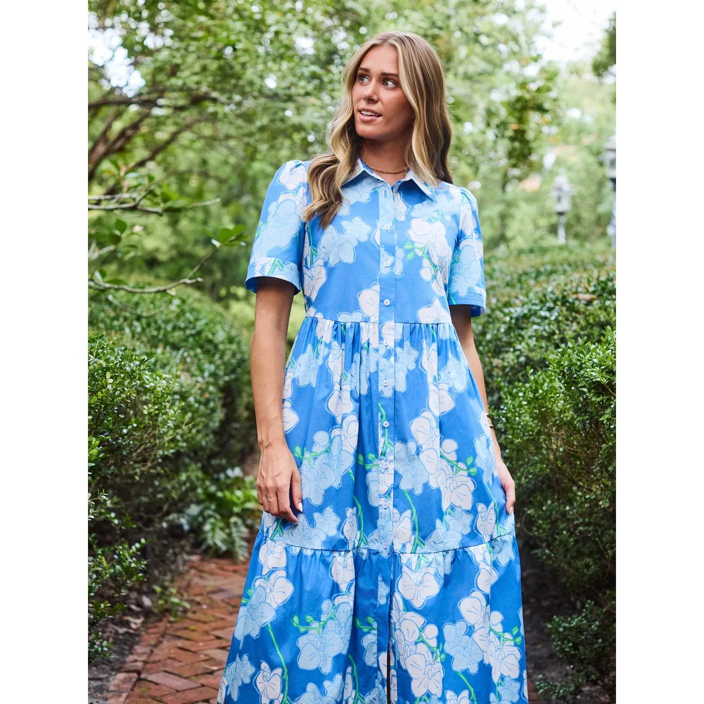 Jema Dress | Orchid Revere Blue