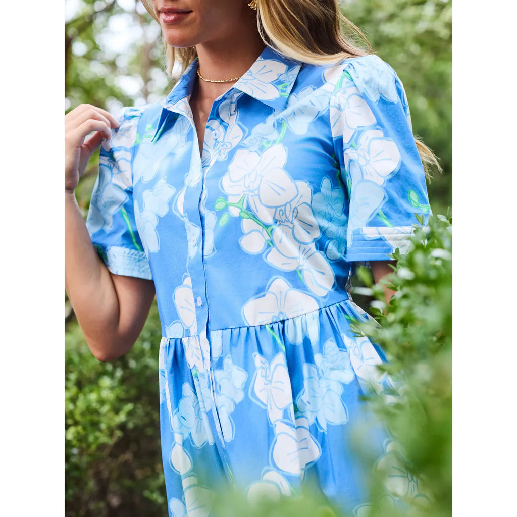 Jema Dress | Orchid Revere Blue