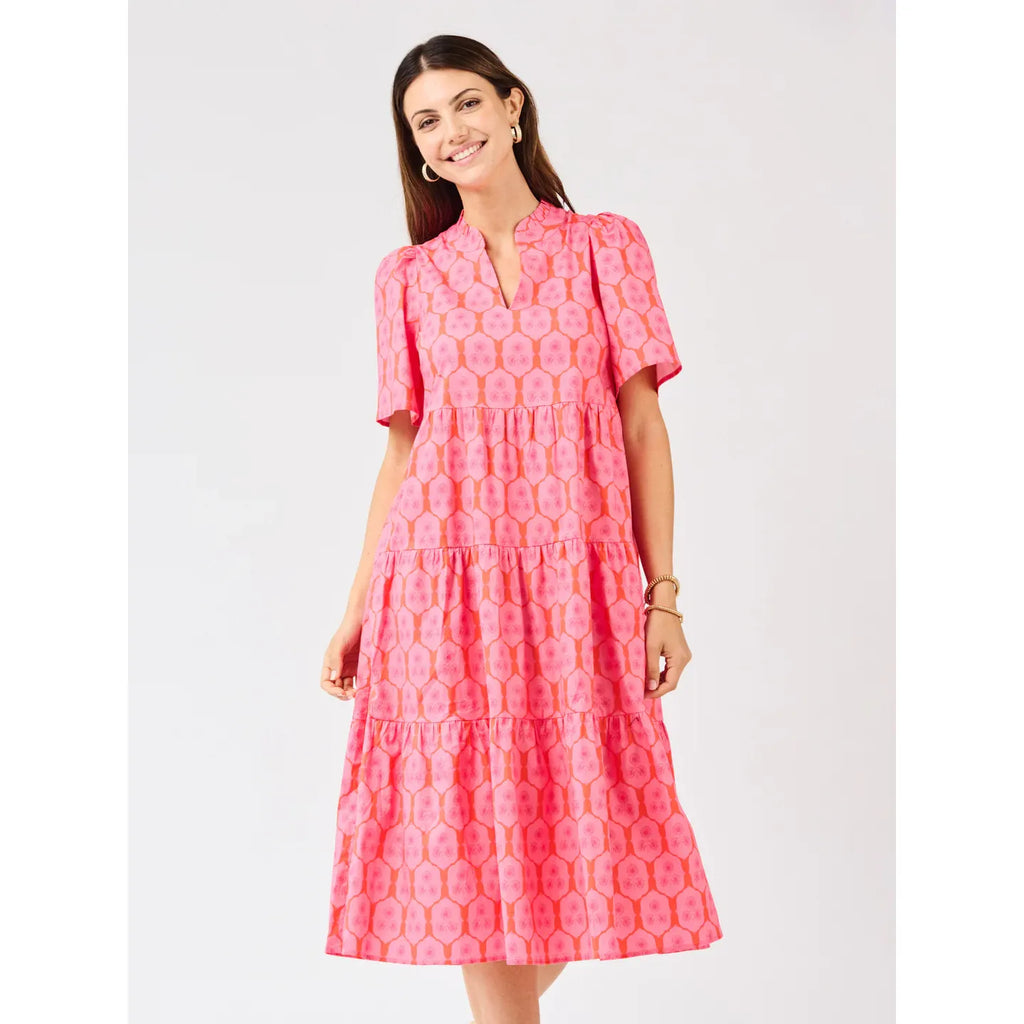 Ivy Dress | Rosette Charm Pink