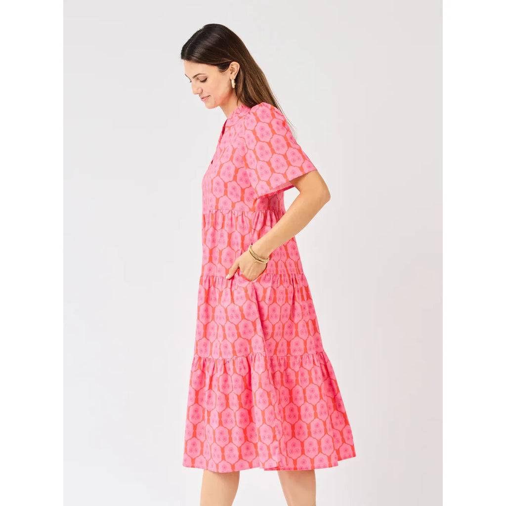 Ivy Dress | Rosette Charm Pink