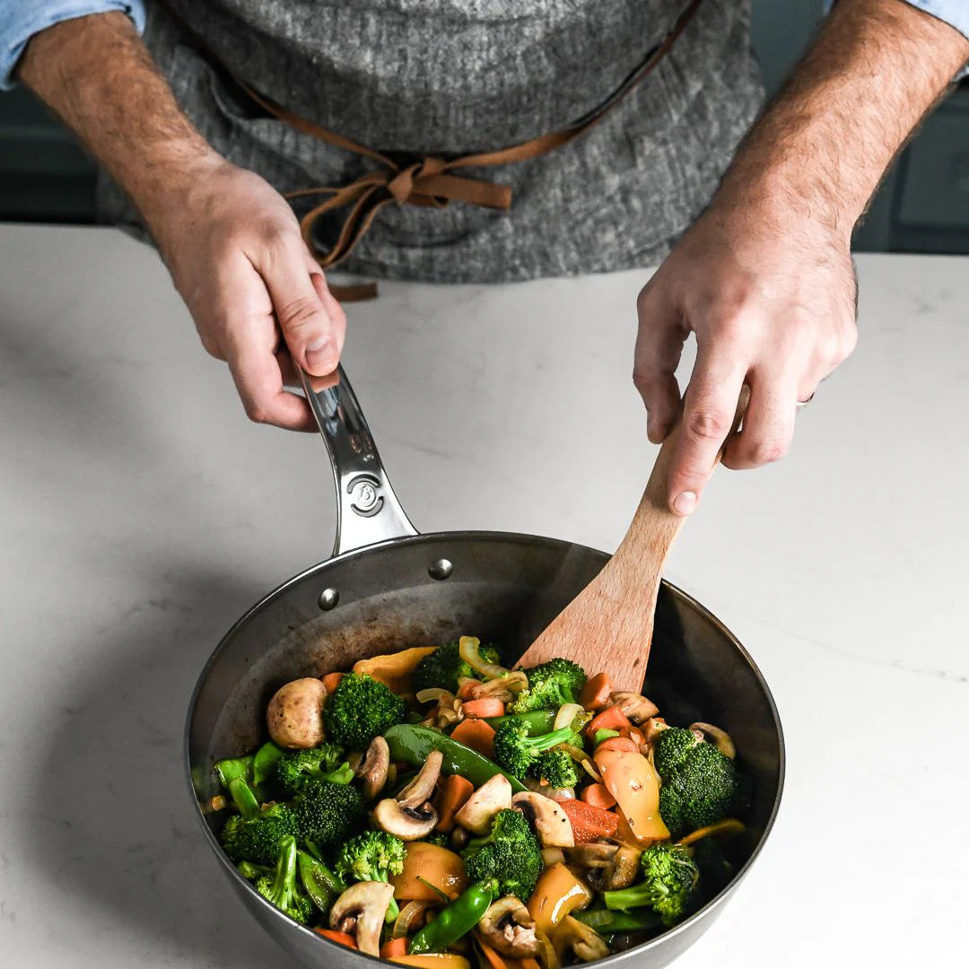 MINERAL B PRO Carbon Steel Country Fry Pan | 9.5”