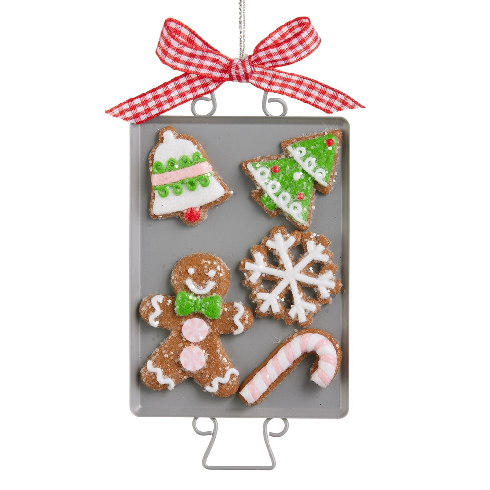 Gingerbread Cookie Baking Sheet Ornament