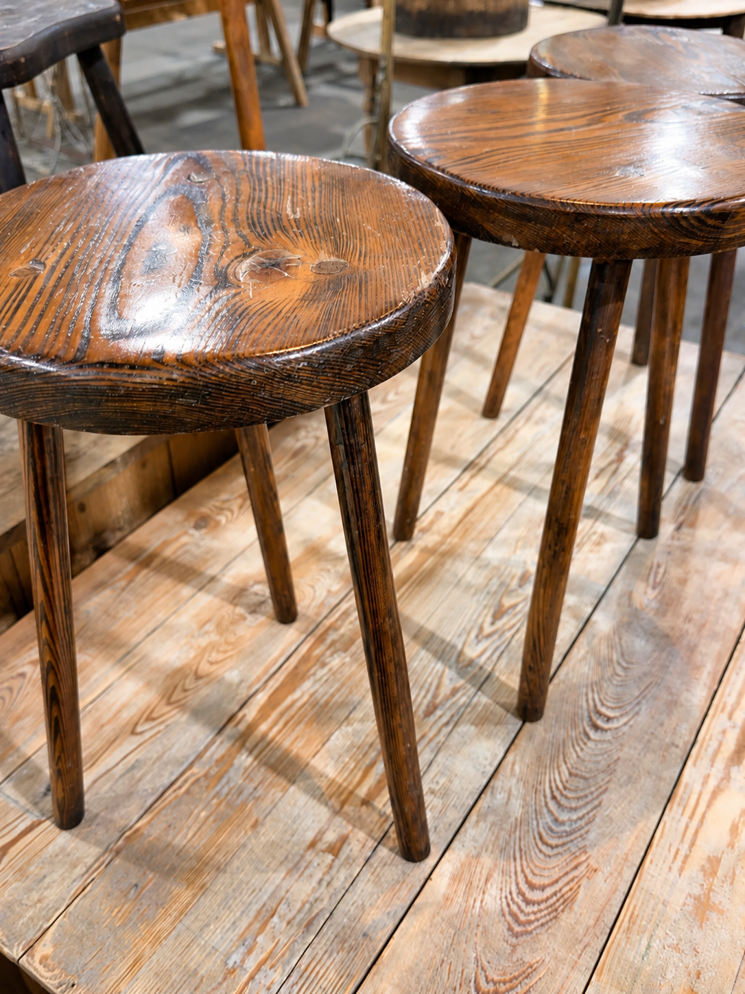 Vintage French Tabouret