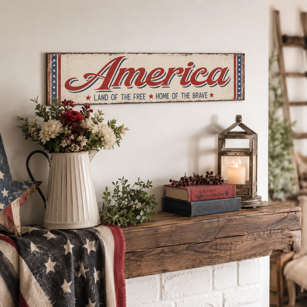 America Metal Print