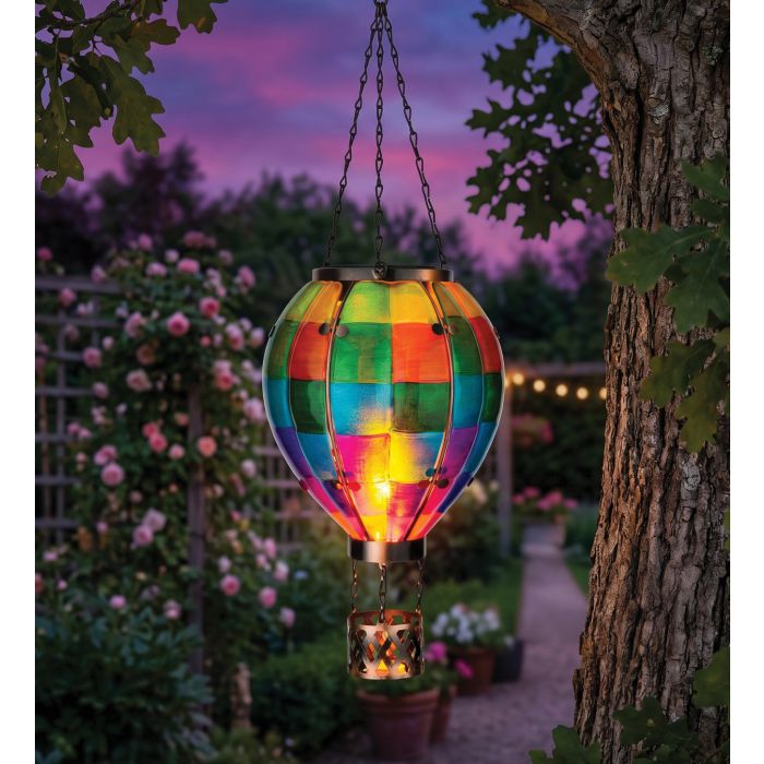 Hot Air Balloon Solar Lantern - LG | Patchwork
