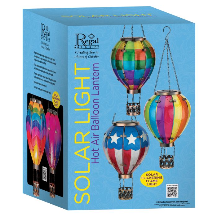Hot Air Balloon Solar Lantern - LG | Patchwork