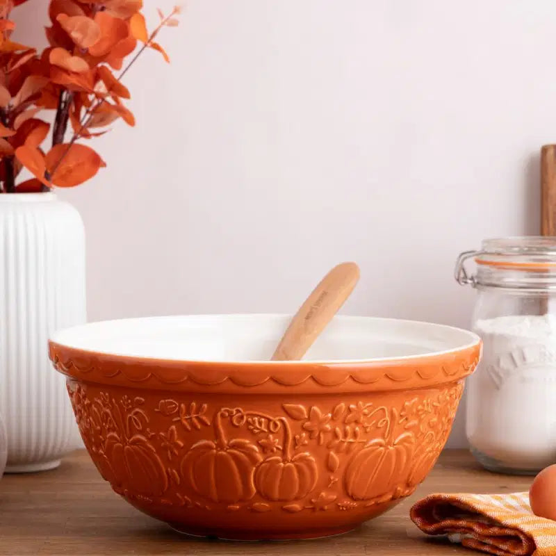Mason Cash | Limited Edition Pumpkin Bowl | 11.75" | (S12)