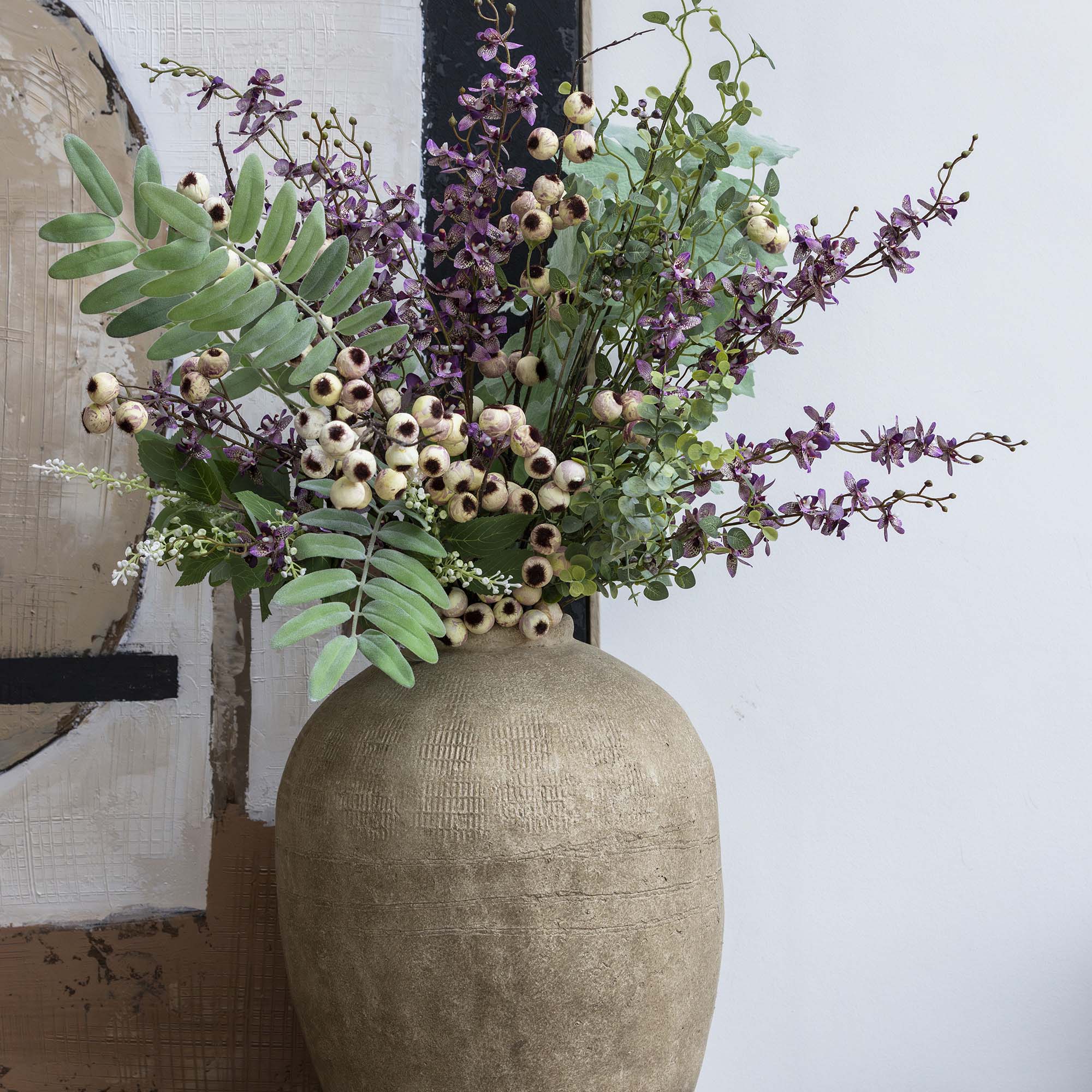 Artificial Wild Orchid Bunch
