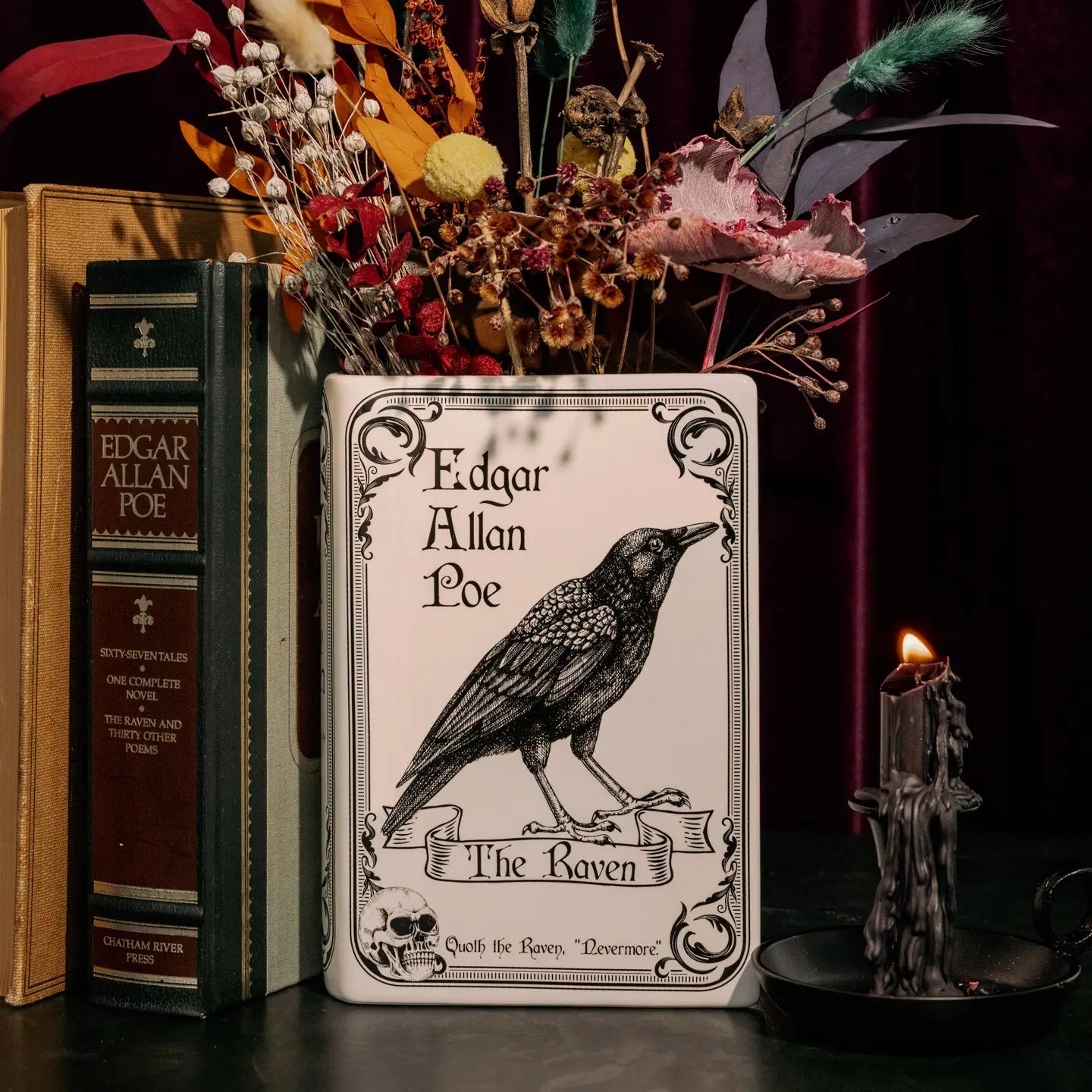 Large Book Vase | The Raven