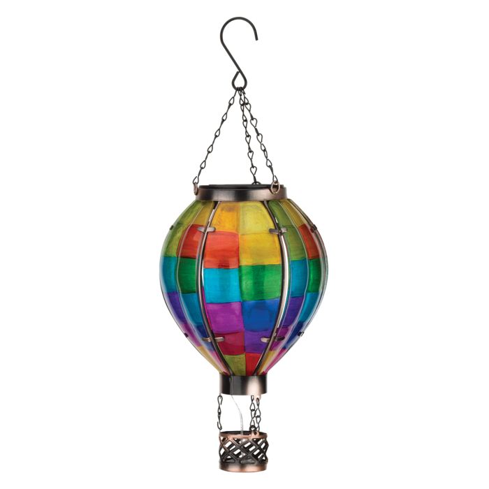Hot Air Balloon Solar Lantern - SM | Patchwork