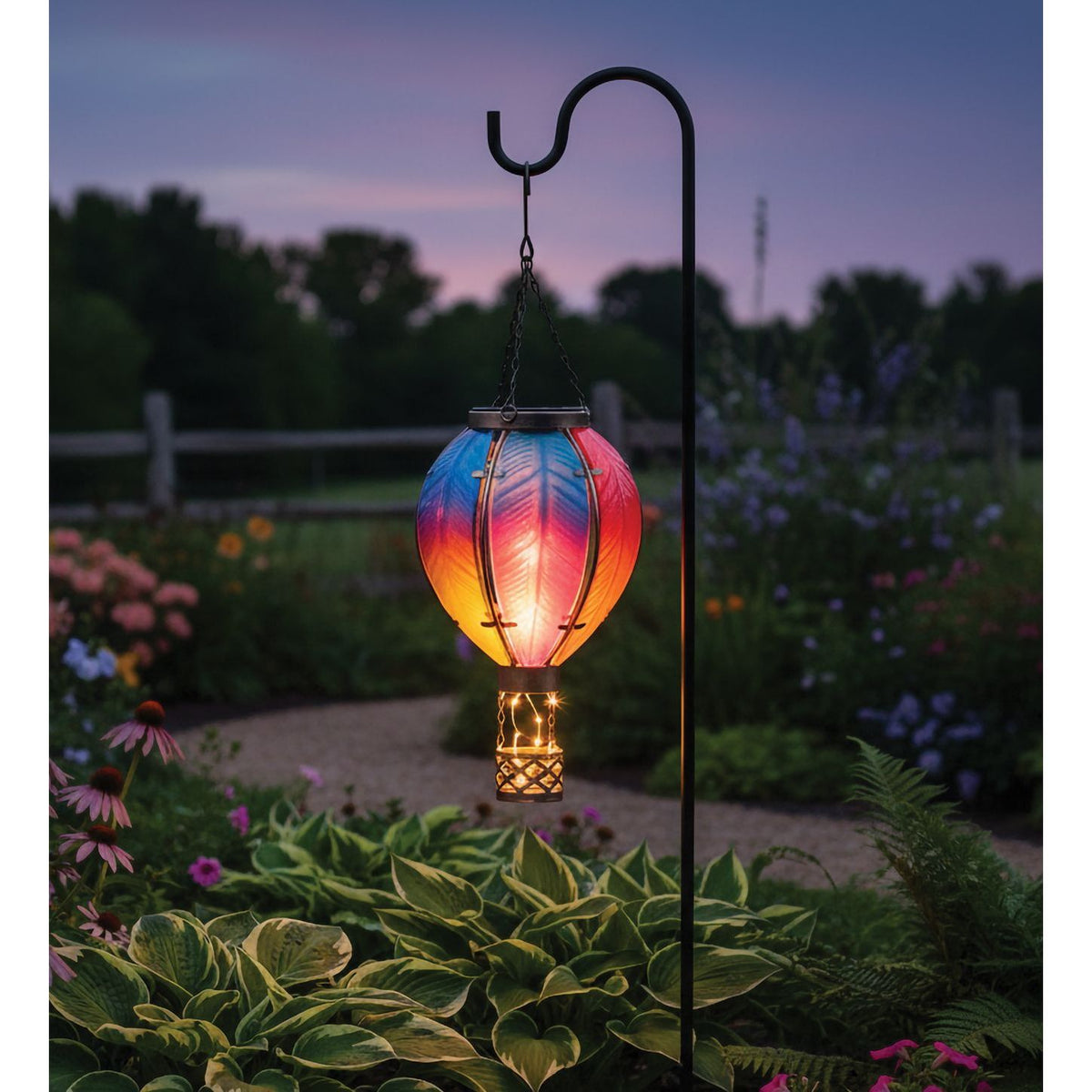 Hot Air Balloon Solar Lantern - SM | Spectrum