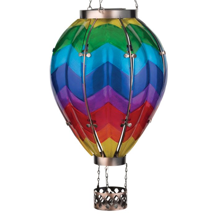 Hot Air Balloon Solar Lantern - XL | Chevron