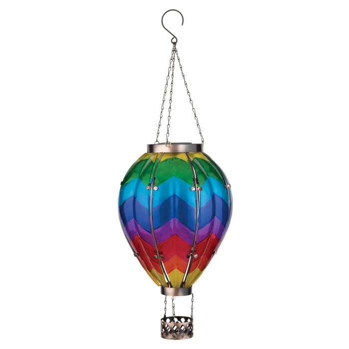 Hot Air Balloon Solar Lantern - XL | Chevron