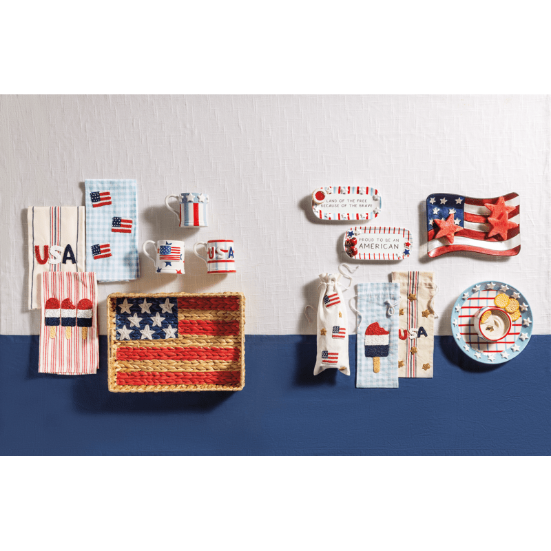Woven Flag Tray