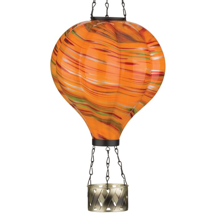 Hot Air Balloon Solar Lantern Murano Glass - LG | Sunburst
