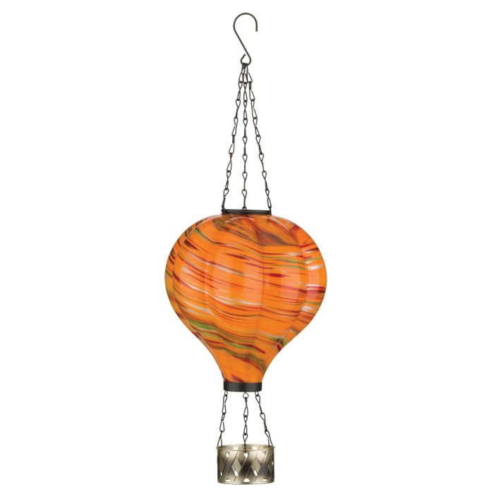 Hot Air Balloon Solar Lantern Murano Glass - LG | Sunburst