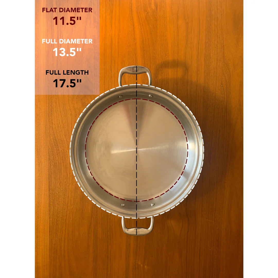Titanium Series | 5 Quart Sauteuse w/Lid