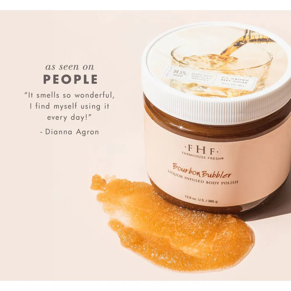 Bourbon Bubbler Liquor Infused Body Polish