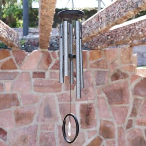 Chimes of Crystal Silence™ | Antique Silver (Small)